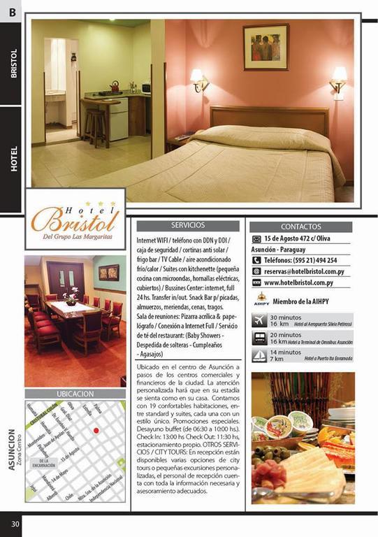 Hotel Bristol Asuncion Ngoại thất bức ảnh
